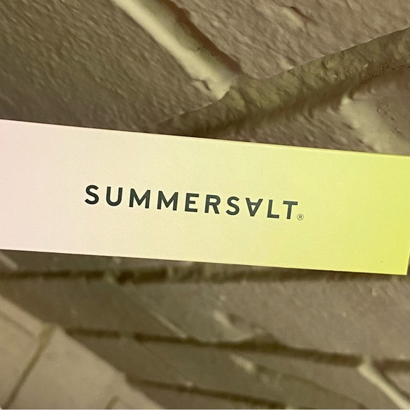 NWT Summersalt Perfect Wrap Bikini Top Green Size 1X NEW Beach Vacation Travel - Picture 4 of 9